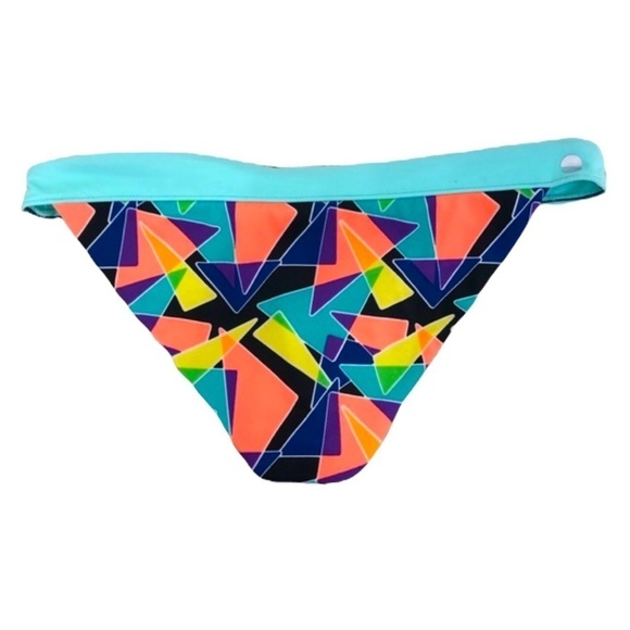 NWT Sole East Kuta Triangle Pattern Bikini Bottom M - Picture 5 of 5
